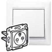 Розетка телевизионная оконечная TV/FM/SAT СП Valena 10дБ механизм бел. (DIY-упак.) IEK 694277