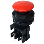 Кнопка ВК-30-10-11130-54 У2 красн. 1з+1р гриб без фиксации IP54 10А 660В Электротехник ET053190