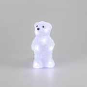 Фигура светодиодная акриловая «Медвежонок» 12х22х13см 10LED бел. 0.5Вт 4.5В IP20 элементы питания 3хAAA (не в компл.) Neon-Night 513-311