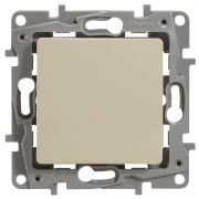 Выключатель 1-кл. СП Etika 10А IP20 250В 10AX безвинтов. зажимы механизм сл. кость IEK 672301