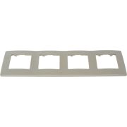 Рамка 4-м Etika светл. галька IEK 672524