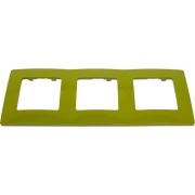 Рамка 3-м Etika зел. папоротник IEK 672543