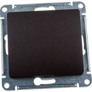 Выключатель 1-кл. СП Glossa 10А IP20 (сх. 1) 10AX механизм шоколад. SE GSL000811