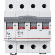 Выключатель-разъединитель 4п 63А RX3 ИЭК Leg 419418