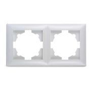 Рамка 2-м VALENZO 6302H бел. ASD / IN HOME 4690612006437