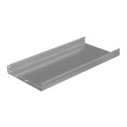 Лоток листовой неперфорированный 500х80 L3000 сталь 1мм «Быстрый монтаж ПЛЮС» LNplus80-500-1.0-3000 оцинк. КМ PL0351