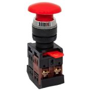 Кнопка «Грибок» AEAL-22 NO+NC с фиксацией красн. PROxima EKF pbn-aeal-r