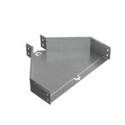 Переходник для лотка центральный 80х100-400 сталь 1мм «ПЛЮС» PDplus80-100-400-C КМ PL0788