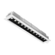 Светильник светодиодный DL-Stellar 354х62х45 30Вт 4000К 34град. поворотный встраив. бел. VARTON V1-R0-00410-10L25-2003040