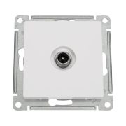 Розетка телевизионная оконечная TV AtlasDesign 1дБ механизм бел. SE ATN000191