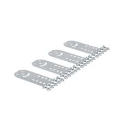 Пластина крепежная GSV H100 (4шт) в комплекте с крепежными элементами для монтажа DKC 30015K