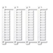 Блок маркировок пластик 48 этикеток FINDER 06048