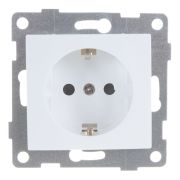 Розетка 1-м СП Bravo 16А 250В с заземл. защ. шторки механизм бел. GUSI С10Р4-001