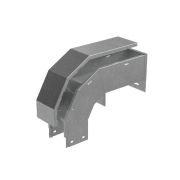 Ответвитель-крышка Т-образ. вертикал. вниз 80х100х100 сталь 1мм «ПЛЮС» OKTDplus80-100-100 КМ PL4264