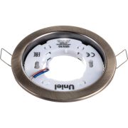 Светильник точечный GX53/H2 Antique Brass 10 Prom ультратонкий встраив. античная бронз. (уп.10шт) Uniel UL-00005056