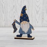 Фигура деревянная «Гномик с носком» 15х4х17см IP20 Neon-Night 504-009
