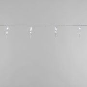 Гирлянда светодиодная «Сосульки» 1.5м 10LED бел. 0.1Вт IP20 провод ПВХ прозр. элементы питания 2хAA (не в компл.) Neon-Night 303-094