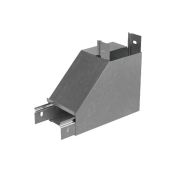 Угол для лотка вертикальный внутренний правый с разворотом трассы на 90град. 50х50 сталь 1мм «ПЛЮС» NLPDplus90-50-50-R КМ PL3821