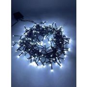 Гирлянда светодиодная «Нить Мишура» 2м 200LED 220В IP20 зел. провод хол. свет ЭРА Б0047969