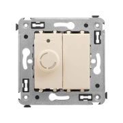 Диммер поворотный СП «Avanti» «Ванильная дымка» DKC 4405133