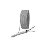 Кабель витая пара U/UTP кат.5E 2х2х24AWG solid CU PVC сер. (м) Эра Б0044428