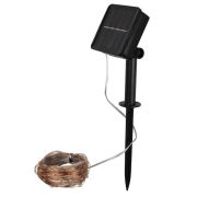 Светильник светодиодный садовый SLR-G03-100M нить 100LED мультицвет на солнечн. батарее ФАZА 5033467