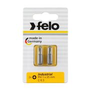 Бита крестовая Industrial PH 1х25 (блист.2шт) FELO 02201036