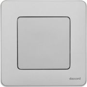 Выключатель кнопочный Inspiria 6А 250В без фиксации НО/НЗ механизм алюм. IEK 673692