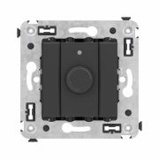 Диммер поворотный СП Avanti «Черный матовый» DKC 4412133