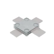 Соединитель крестообразный 3XS-B40 для полосы до 40мм с 3 пластинами сталь КМ MA0046