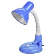 Светильник настольный 1005 с кармашком Е27 голуб. IEK LNNL5-1005-2-VV-40-K13