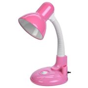 Светильник настольный 1005 с кармашком Е27 роз. IEK LNNL5-1005-2-VV-40-K14