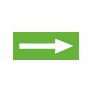 Этикетка самоклеящаяся стрелка без текста INFO-SSA-114 ЭРА Б0052435