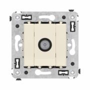 Розетка телевизионная оконечная TV СП Avanti «Ванильная дымка» DKC 4405523