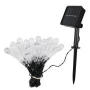 Светильник светодиодный SLR-G08-30B садовый; гирлянда капли син. солнечная батарея ФАZА 5040946