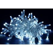 Гирлянда «Нить» 20м 200LED бел. IP44 провод прозр. 230В с контроллером 8 режимов IEK LGDU111-2-200-20-T-S-44