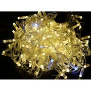 Гирлянда «Нить» 10м 100LED тепл. бел. IP44 провод прозр. 230В мерцание транзит IEK LGDU121-1-100-10-T-S-44