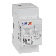 Выключатель автоматический дифференциального тока 2п OptiDin D63-23C20-AC-У3 C20 100мА 4.5кА с защитой от сверхтоков КЭАЗ 328106