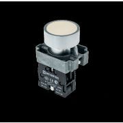 Кнопка плоская бел. 1NO мет. MTB2-BAZ111 ОВЕН 58150