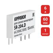 Реле промежуточное 1-конт. 60VDC SR-204.D ОВЕН 57526