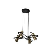 Светильник (подвес) Elfriede 3101-304 4хGU10 25Вт модерн подвесной потолочный Rivoli Б0051249