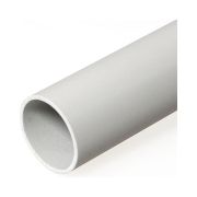 Труба гладкая ПВХ жесткая d20мм сер. (дл.3м) Промрукав PR.0420
