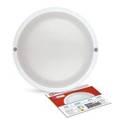 Светильник светодиодный СПП МД-1565-КРУГ 15Вт 6500К IP65 1350лм 140мм герметичный с микроволновым датчиком IN HOME 4690612044101