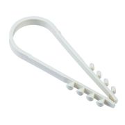 Дюбель-хомут 19-25мм для круглого кабеля нейлон бел. (уп.25шт) IEK UDH13-19-25-025-K01