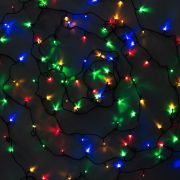 Гирлянда «Нить» 12м DC-ILD120-СM 120 разноцветных светодиодов «кристалл» с контроллером для помещений SHLights 4690601042866