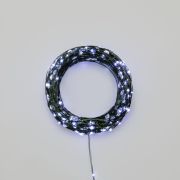 Гирлянда светодиодная «Роса» 50м 500LED бел. IP20 230В с контроллером провод зел. Neon-Night 303-285