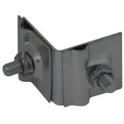 Держатель проводника круглого 6-10мм фальца угловой H=40мм оцинк. сталь TD IEK ZDP80-13-2-16-40