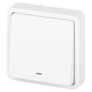 Выключатель Эксперт 11-1522-01 с подсветкой IP55 10АХ-250В СУ бел. Эра Б0063279