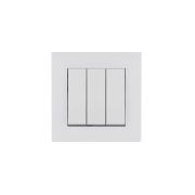 Выключатель 3-клав. 1 вход 3 выхода Karea RIZZ бел. Makel 88001091