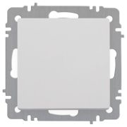 Выключатель 1-кл. СП Accent 6-101-01 10А IP20 250В AL/CU бел. Intro Б0063469